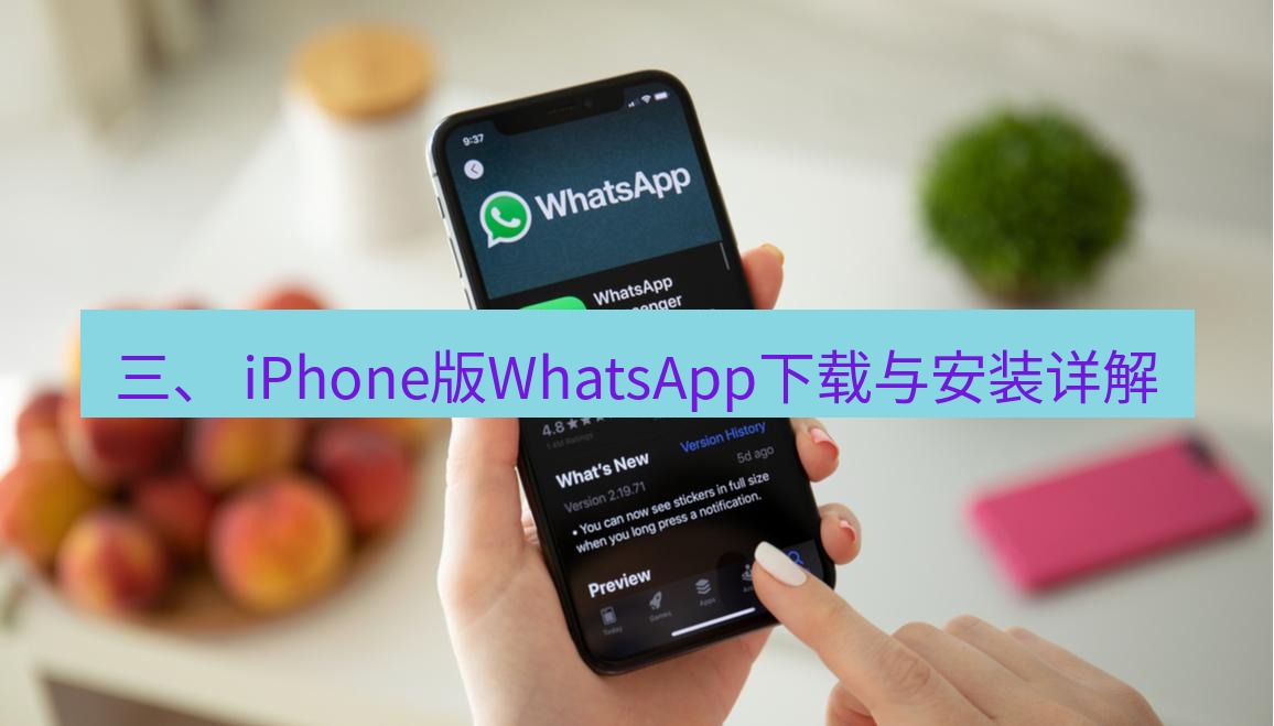 whatsapp 三、 iPhone版WhatsApp下载与安装详解