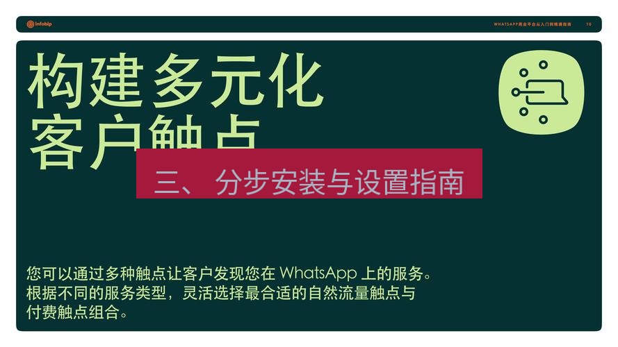 whatsapp 三、 分步安装与设置指南