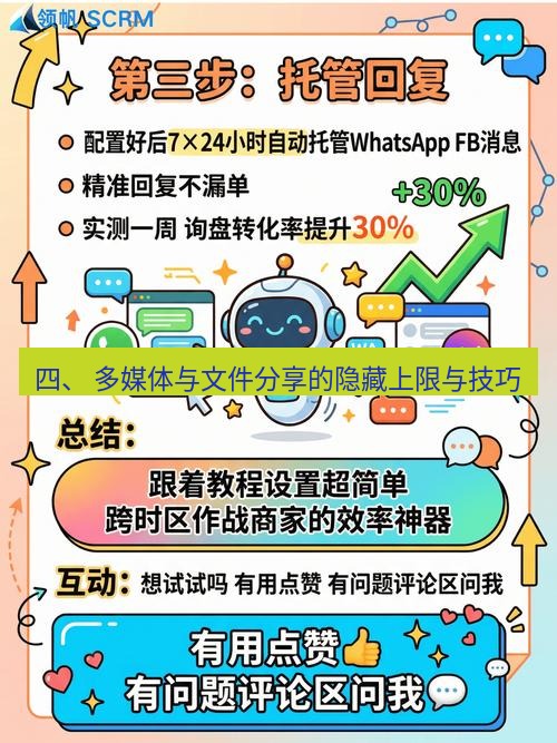 whatsapp 四、 多媒体与文件分享的隐藏上限与技巧